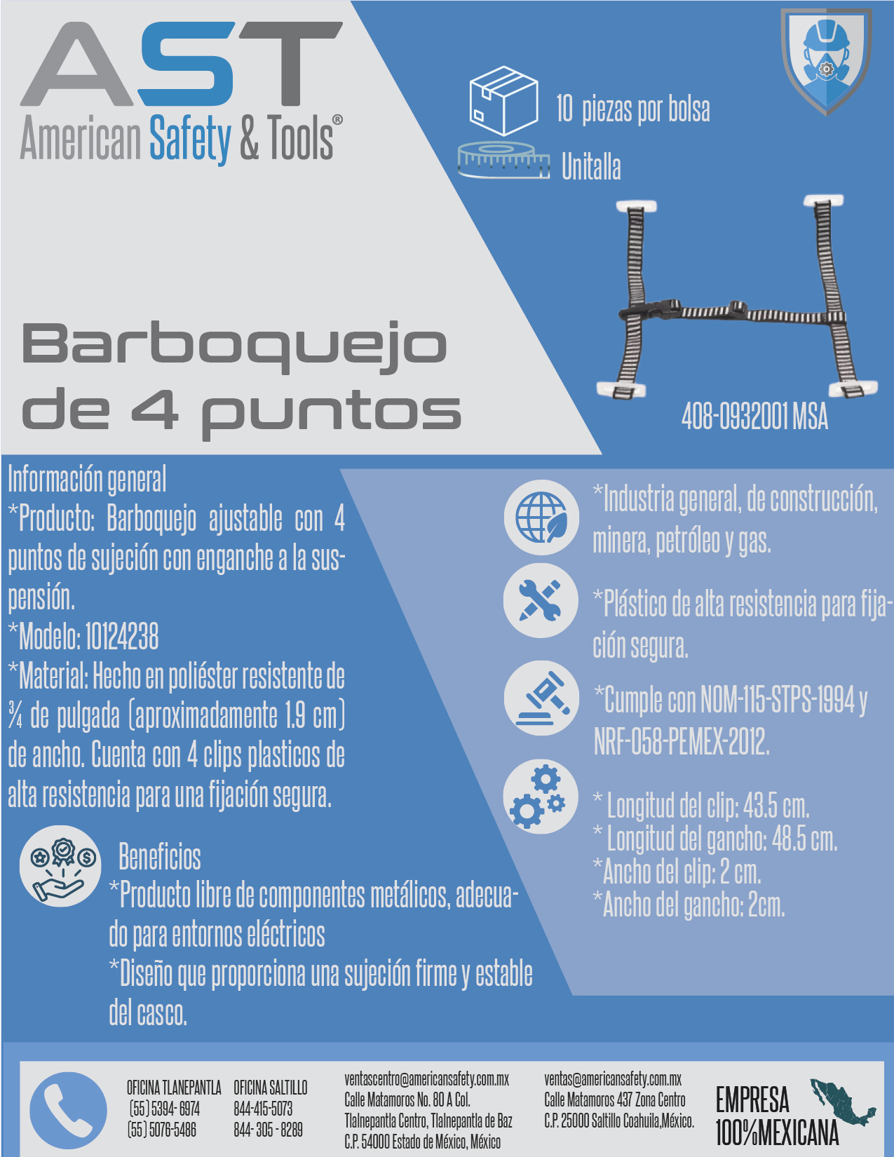 Barboquejo 4ptos - Imagen 2