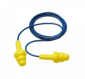 TAPÓN AUDITIVO AMARILLO REUSABLE CON CORDÓN 32DB ULTRAFIT 340-4014 3M