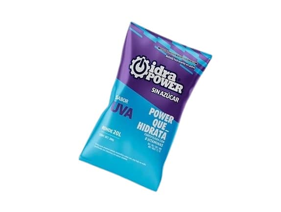 SOBRE PARA PREPARAR BEBIDA HIDRATANTE EN POLVO DE 1 Lt. DE 10grs. / IDRAPOWER - Imagen 2
