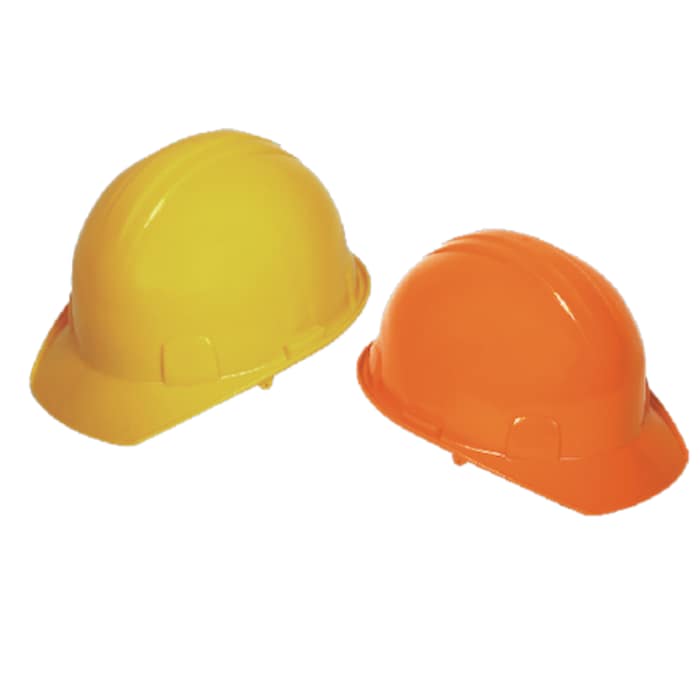Casco de seguridad dieléctrico clase “E” tipo 1 con suspensión de seis puntos.